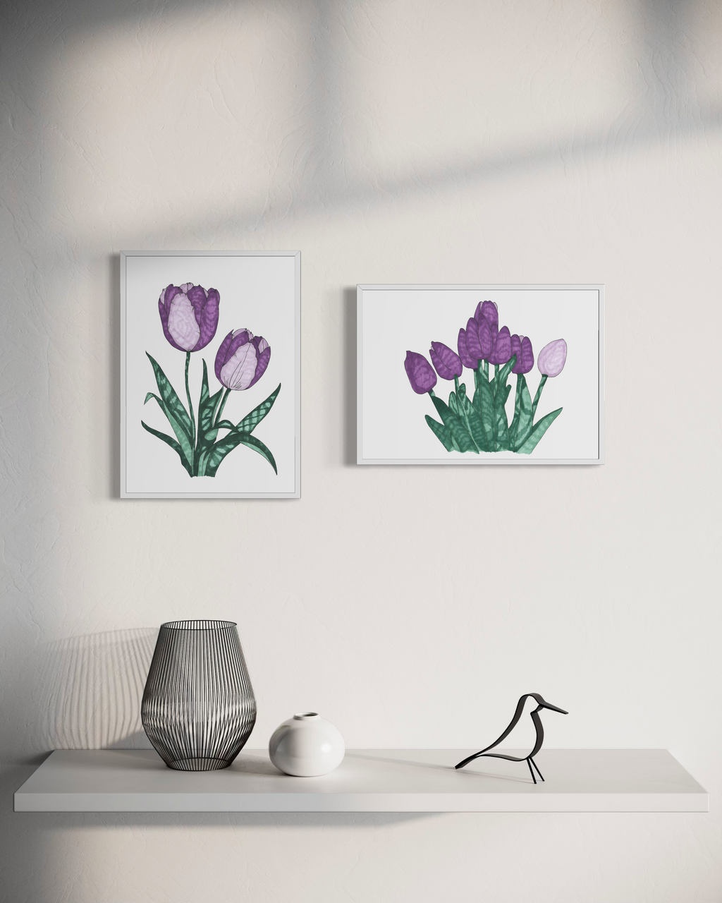 Violet Tulips