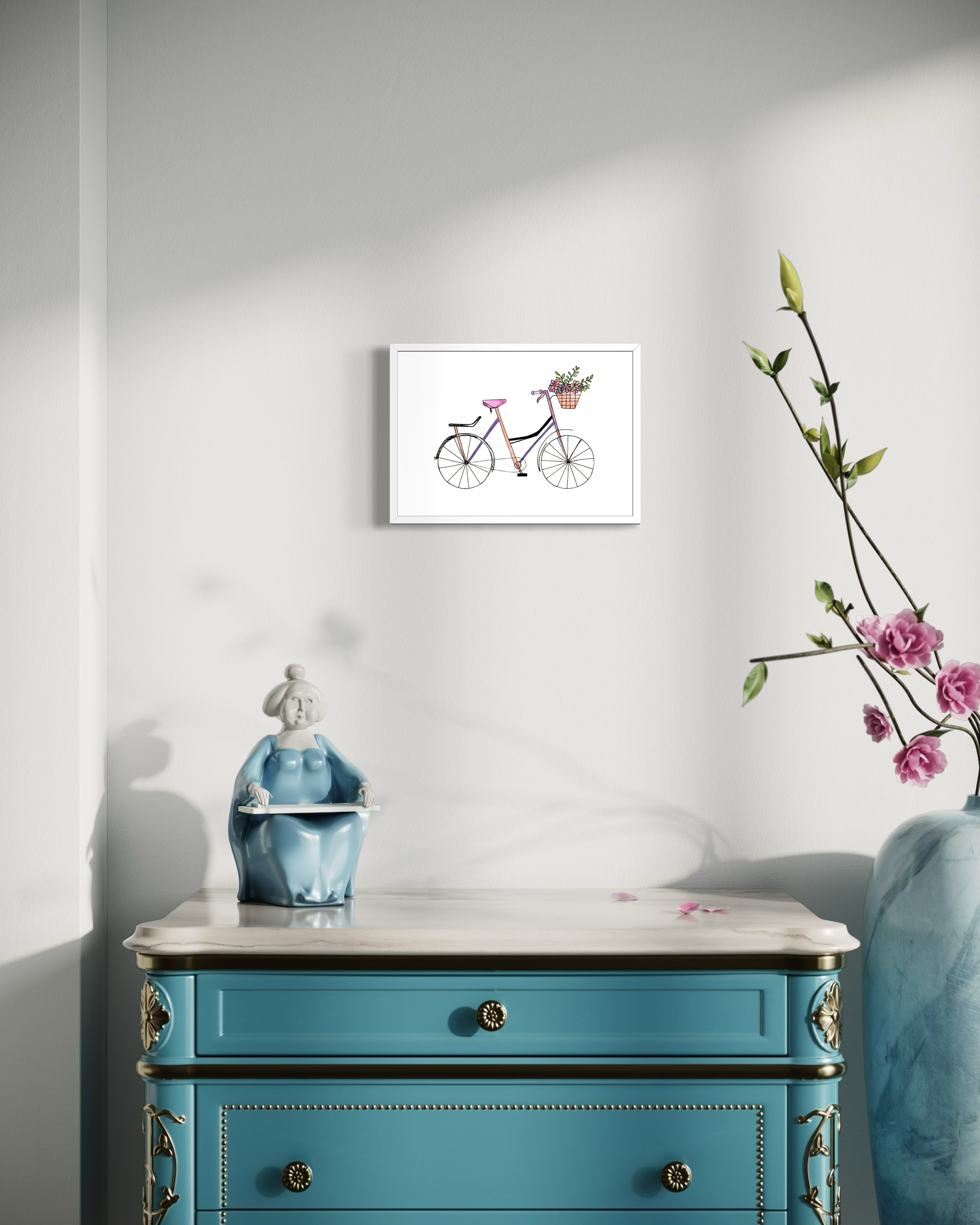 Floral Bike