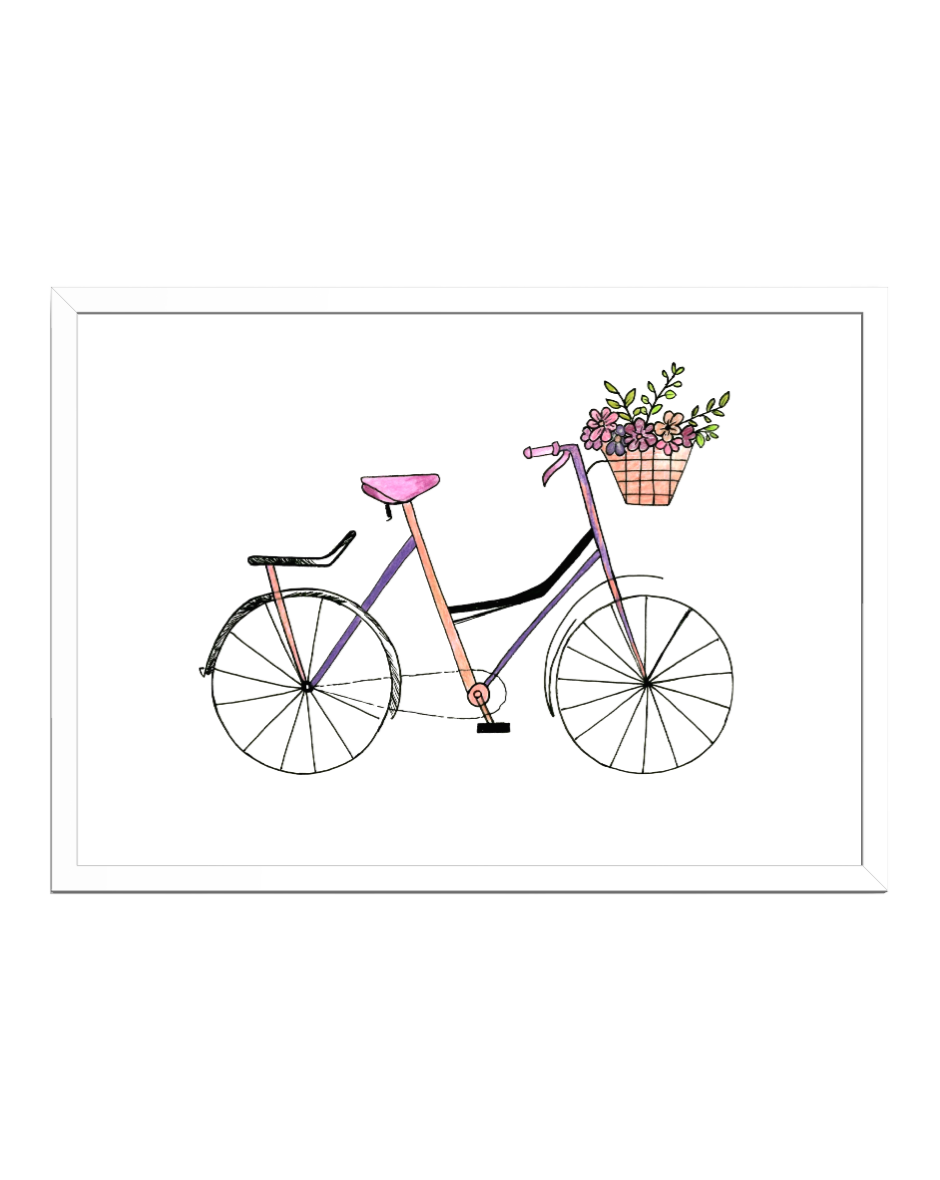 Floral Bike
