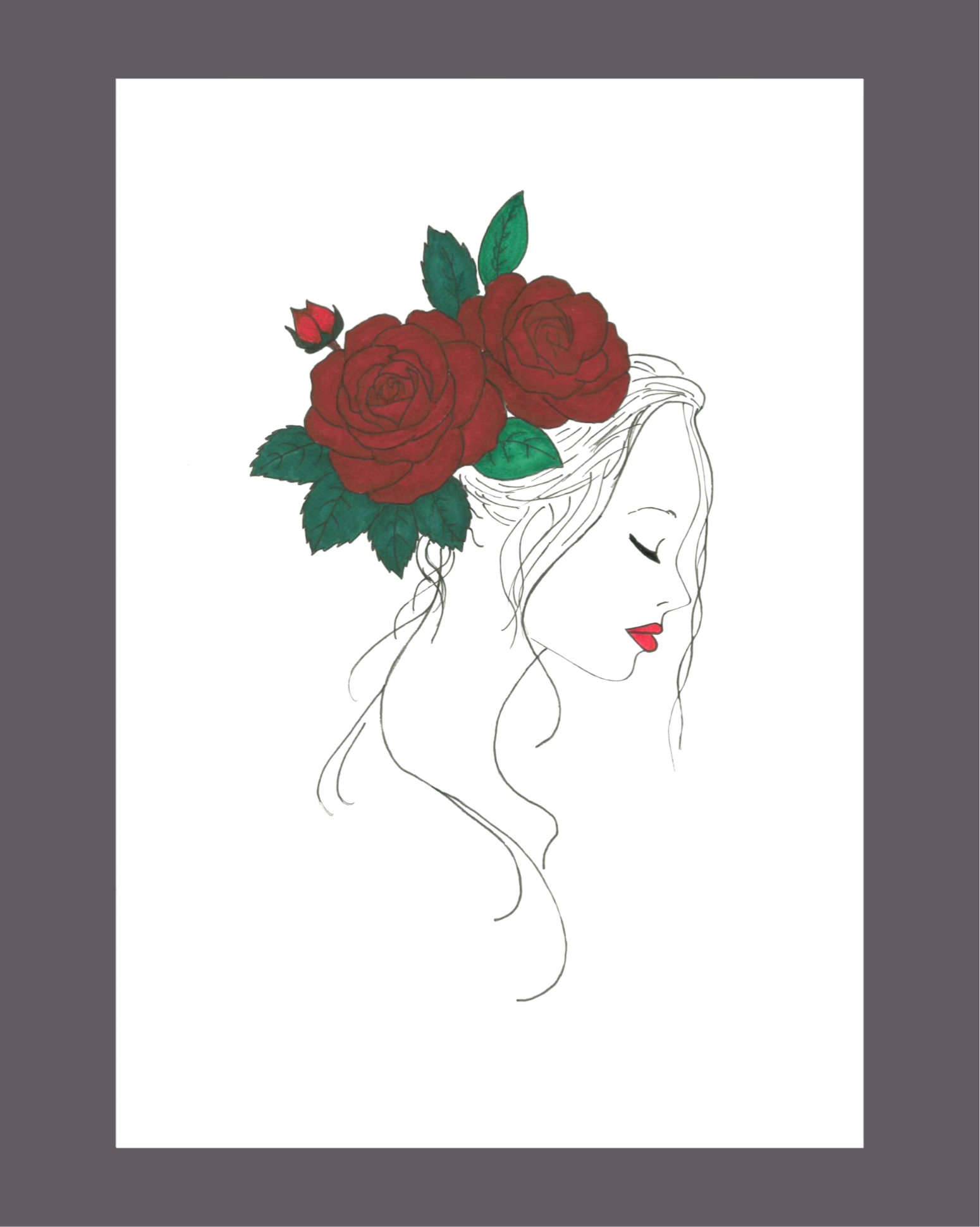 Women in Rose