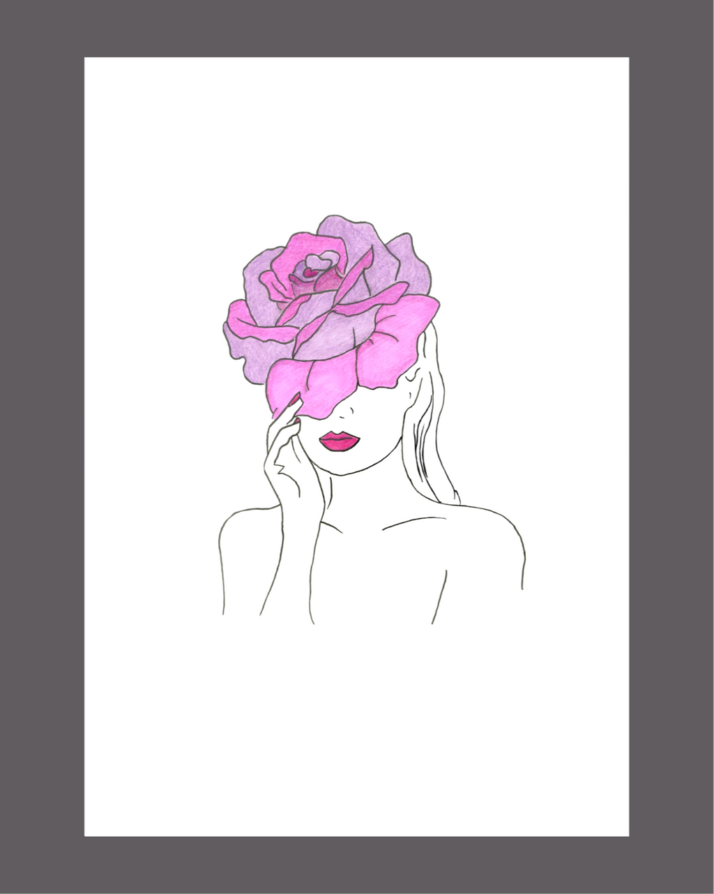 Floral Muse - Single Portrait l