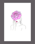 Floral Muse - Single Portrait l