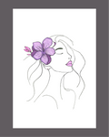 Floral Muse – Single Portrait II