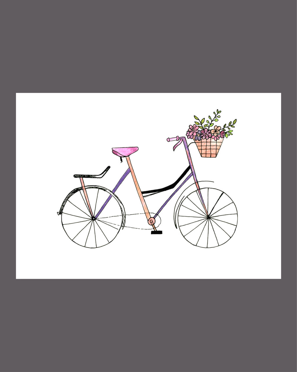 Floral Bike