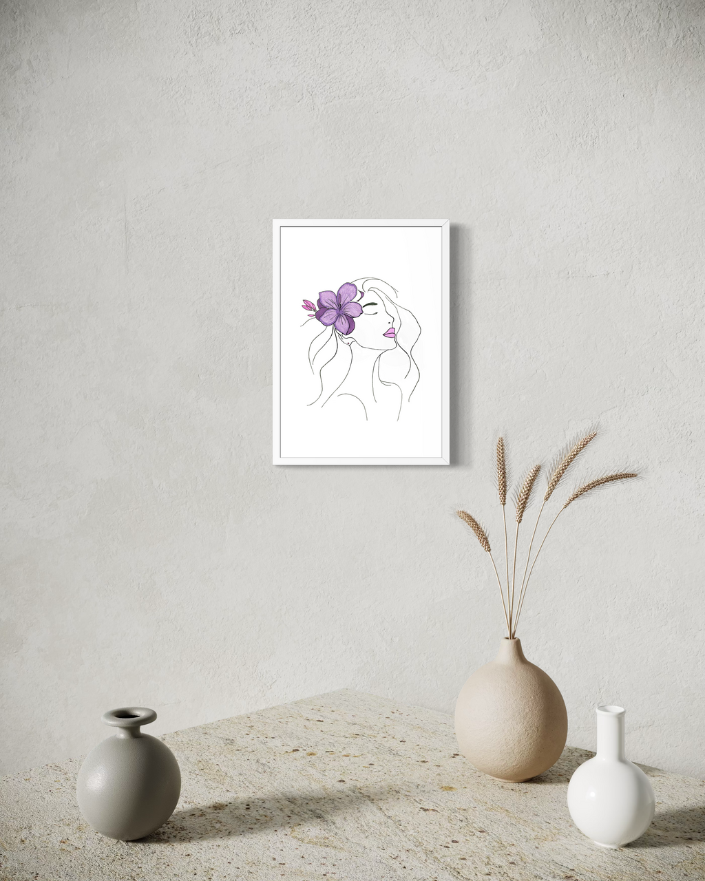 Floral Muse – Single Portrait II