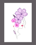 Floral Muse – Single Portrait III